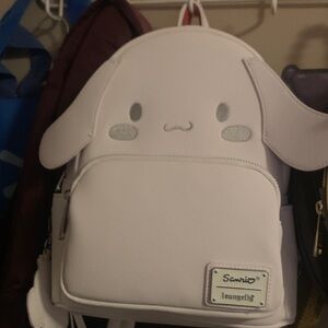 Loungefly Cinnamoroll White Character Mini Backpack